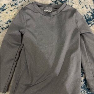 Cat and Jack gray boys rash guard size 5